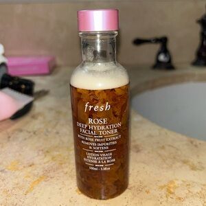 Fresh Rose Hydration facial Toner daily pore minimizing Hyaluronic acid face